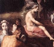 The Wedding of Peleus and Thetis (detail) fdg CORNELIS VAN HAARLEM